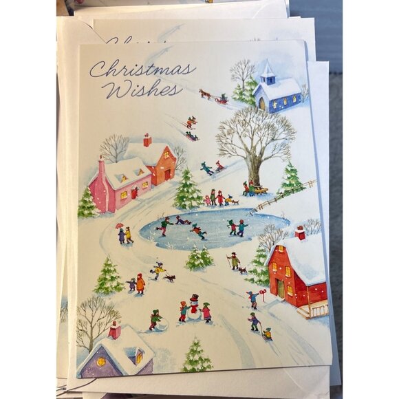 Assorted Christmas Greeting Cards Set of 31 With Envelopes Image Arts USA - Picture 2 of 8